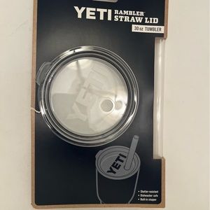 Yeti Rambler Lid with Straw